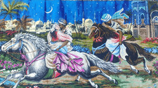 Vintage Arabian Nights Velour