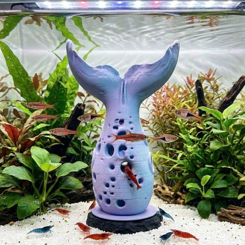 Shrimp cave fish tank hideout - shrimp,