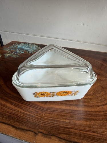 Vintage pyrex sunflower - vintage,