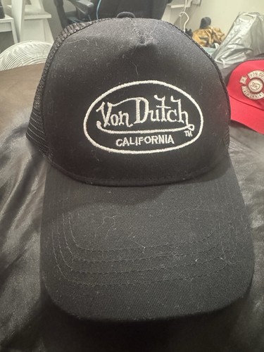 Black von dutch california cap - dutch,