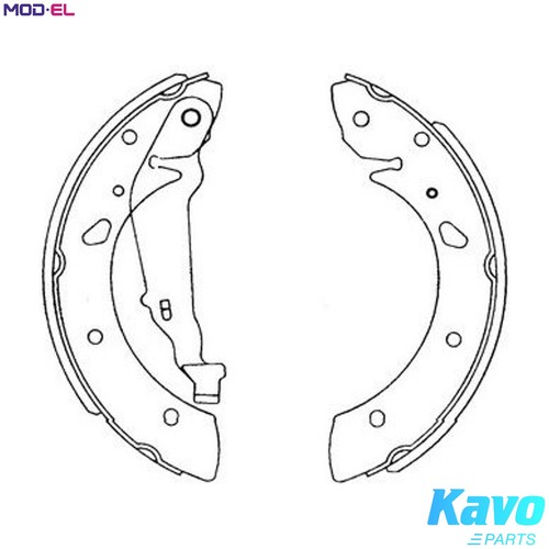 Brake shoe set - set, for