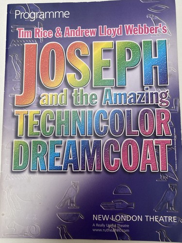 Theatre programme joseph - programme,