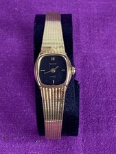 Ladies Vintage Gold Tone Accurist Watch - 963000 Japan MVT Working SALE