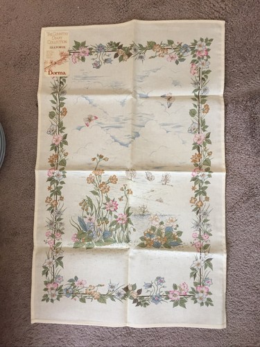 New vintage tea towel - new, towel,
