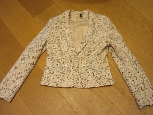 Ladies ivory black dot - ivory,