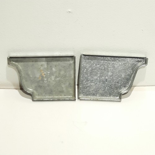 Galvanized steel 5in gutter - 5in,
