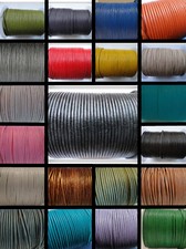  100% Real Genuine Leather Thong Cord 1,1.5,2,3,4,5mm String Lace Thong