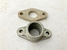 Genuine Triumph Tiger Cub Square Head Carb Adaptor & Insulating Block N.O.S.