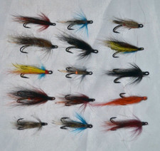 Mix of  15 Partridge Double Hook Sea Trout & Salmon   Flies