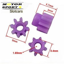 X10 Scalextric Motor 8 Tooth 8T Pinion Gears