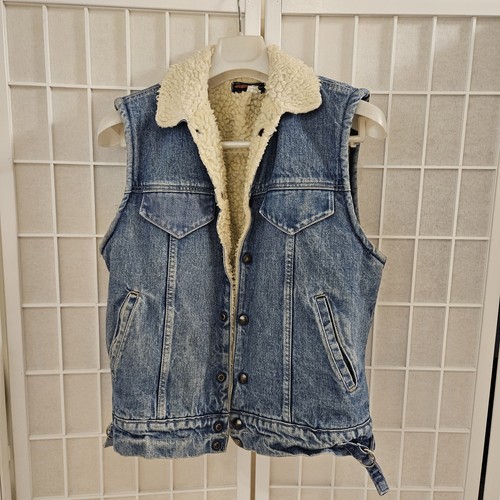 Vintage bowie jeans sherpa - bowie,