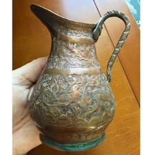 Antique Hand Hammered Pitcher