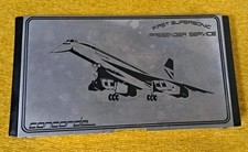 Concorde Promotional / Memorabilia Commemorative Box c1990's by Matchbox