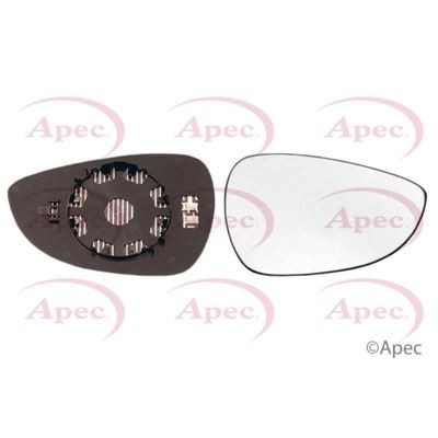 Right exterior mirror glass - right,