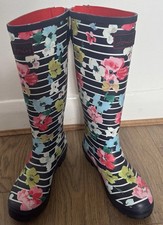 Joules Women Printed Wellies