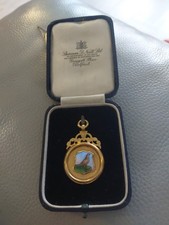 Antique Sharman D. Neill Belfast Gold Medal Hand-Painted Named & Hallmarked