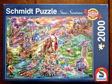 Schmidt Puzzle ~ Dragons' Treasure ~ 2000 Pieces Jigsaw Puzzle, NEW/SEALED