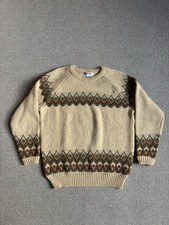 Vintage Fair Isle Chunky Pure