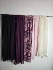 Bundle of 5 Indian Scarves