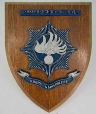 HOLLAND / DUTCH POLICE - Verkeersschool Bilthoven - Vintage 1979 Plaque / Shield