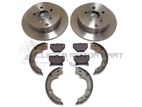 Rear brake discs and pads - and, &