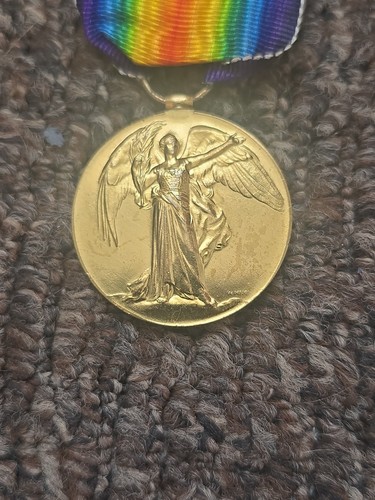 Bronze ww1 victory medal with - bronze,