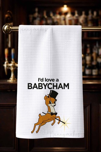 Bar tea towel - towel, glass
