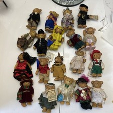 Vintage Russ Teddy Bears Plastic Figures Adorable And Collectable lot 2