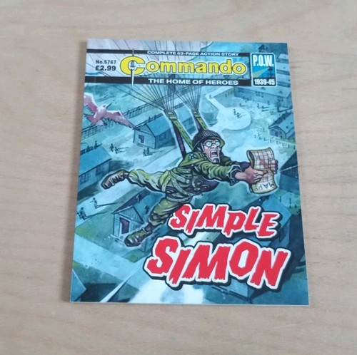 Commando comic simple simon - commando,