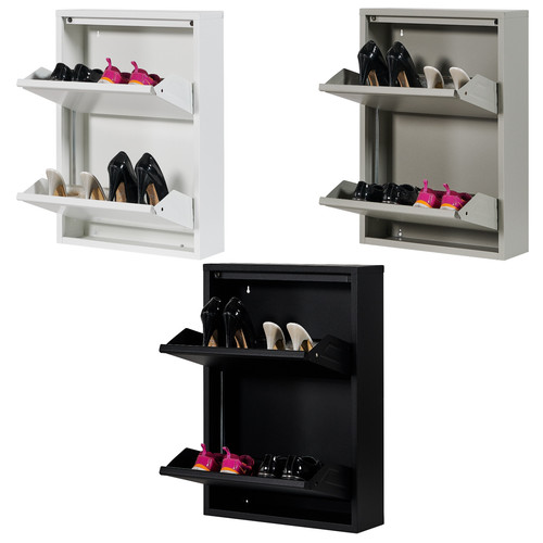 Atahome metal slim shoe - metal,