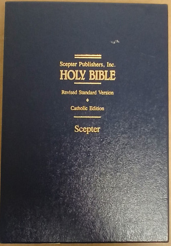 Holy bible rsv - holy, catholic
