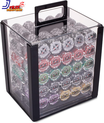 1000 heavyweight poker chips - heavyweight,