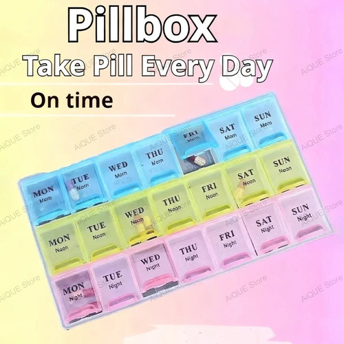 Weekly pill box day 28 - pill,