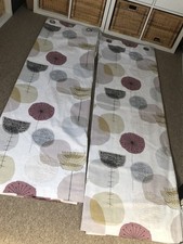 Dunelm Lined Eyelet Curtains