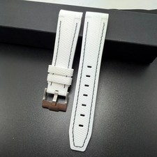 White and Black Rubber Watch