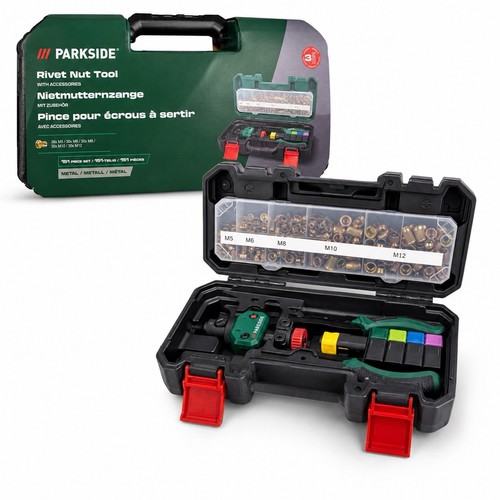 Parkside rivet nut tool 151pc - parkside,