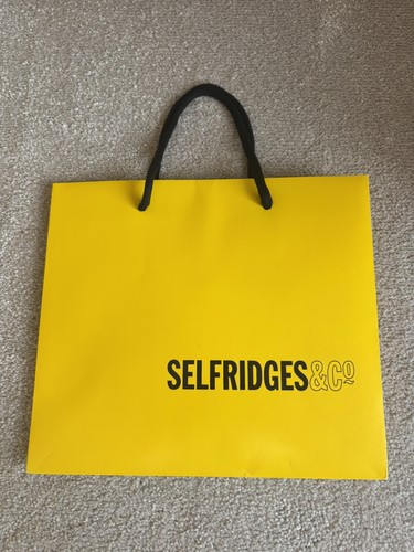 Selfridges small glossy yellow - small,