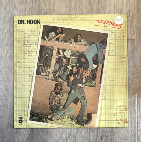 Hook bankrupt lp vinyl - hook, 12"