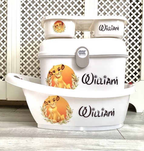 Personalised baby bath - personalised,