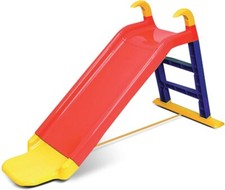 Children's Slide Garden Toy Red and Yellow Starplast 141cm Long Indoor/Outdoor