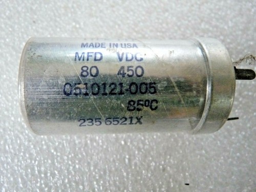 80mfd 450vdc mallory type pfp - 80mfd,
