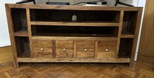 Real Wood Corner TV Unit /