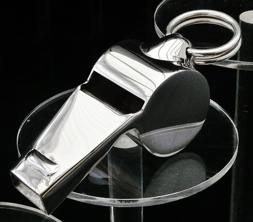 Sterling silver referee - silver,