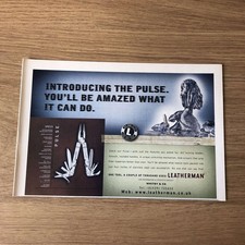 GUNS134 MAGAZINE ADVERT 6X9 LEATHERMAN: PULSE MULTI TOOL