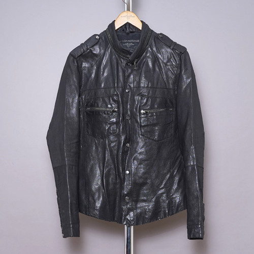 All saints leather shirt - all,