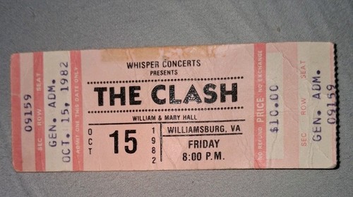 The clash william mary hall - mary,