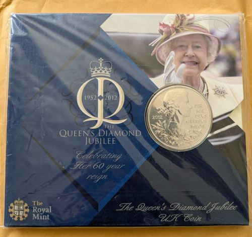 Royal mint five pound coin - pound,