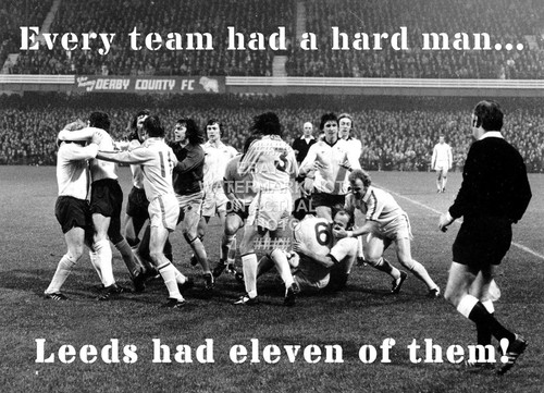Iconic hard man quote leeds - hard,