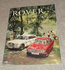 Rover Brochure 1968-1969 - 2000 SC 2000 TC 3500 3.5 Litre V8 Saloon & Coupe