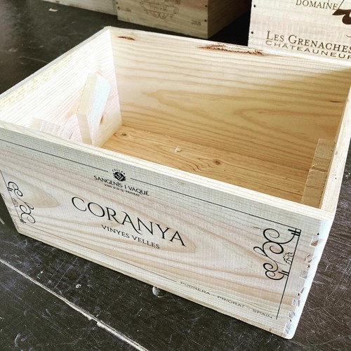 Wooden wine box - wooden,